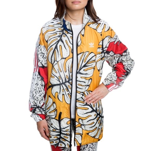 adidas Jackets & Blazers - Adidas x The Farm Windbreaker S125-2